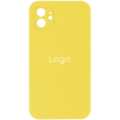 Купити Чохол Silicone Case Square Full Camera для iPhone 11, 12