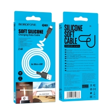 Купити Кабель USB Borofone BX31 Silicone Micro Купити Кабель USB Borofone BX31 Silicone Micro