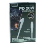 Купить USB Remax RC-192i 20W 90° Type-C to Lightning, 3