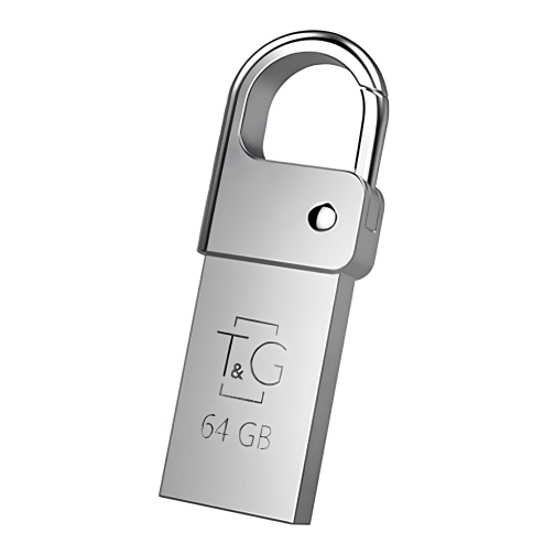 USB флеш-накопичувач T&G 64gb Metal 0.27 превью 2