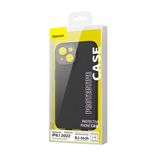 Чохол Baseus Liquid Silica Gel Case+Glass 0.22mm  для iPhone 14 Plus ARYT001401 превью 5