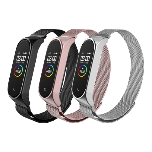 Ремінець для Xiaomi Mi Band 3/4/5/6 Milanese Loop
