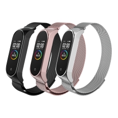 Купить Ремешок для Xiaomi Mi Band 3/4/5/6 Milanese Loop