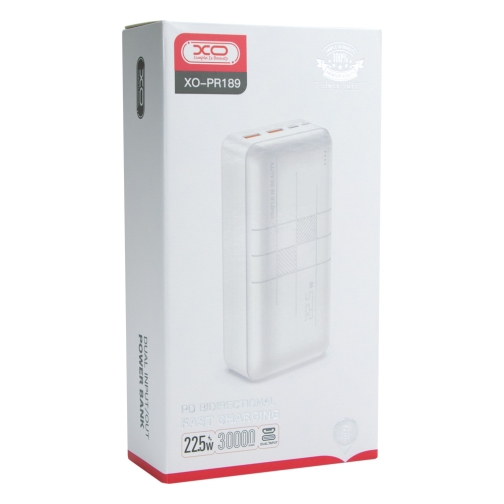 Купити Універсальна Мобільна Батарея Power Bank XO PR189 PD20W+QC22.5W 30000 mAh, 7