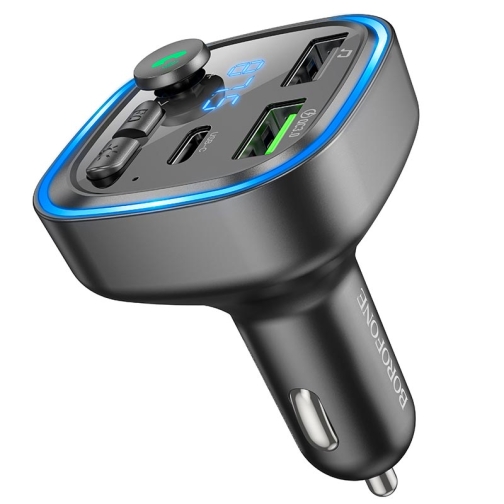 Купити FM-трансмітер Borofone BC48 Broad QC3.0 car BT FM transmitter