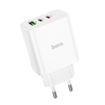 Купить Сетевое Зарядное Устройство Hoco C126A Pure PD+QC 40W(2C1A), 6