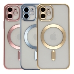 Купить Чехол TPU Metallic Chrome Full Camera with Magsafe для iPhone 12