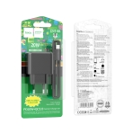 Купить Сетевое Зарядное Устройство Hoco CS14A 1USB-C/1USB PD/QC 20W+Type-C to Type-C, 2