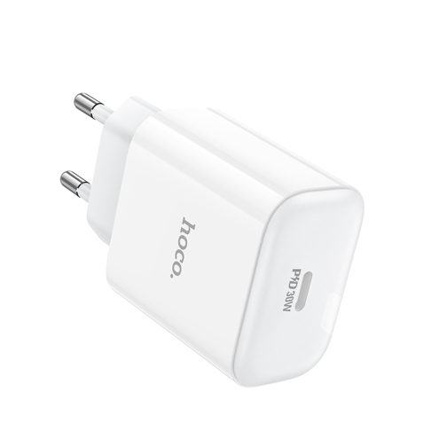 Купити Мережевий Зарядний Пристрій Hoco C76A Pro 1USB-C PD/QC 30W, 6