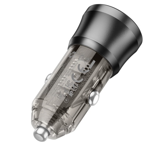 Купити Автомобільний Зарядний Пристрій Borofone BZ25 1USB/1USB-C QC/PD38W, 3