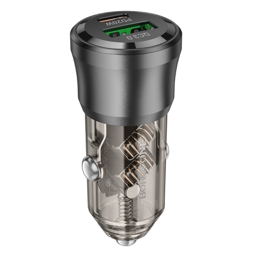 Купити Автомобільний Зарядний Пристрій Borofone BZ25 1USB/1USB-C QC/PD38W, 5