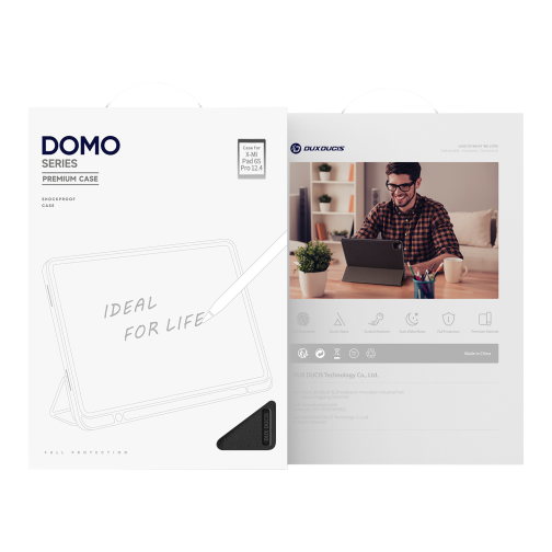 Чохол Dux Ducis Domo для Xiaomi Pad 6S Pro 12.4" with Stylus Pen Holder & Auto Sleep Wake превью 2