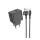 Купить Сетевое Зарядное Устройство Borofone BAS12A 1USB QC3.0 18W+USB to Type-C Черный