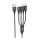 Купить USB Hoco X76 4-in-1 IP+2Type-C+Micro 2A Черный