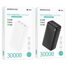 Купити Універсальна Мобільна Батарея Power Bank Borofone BJ56B Graceful 22.5W+PD20W 30000 mAh Купити Універсальна Мобільна Батарея Power Bank Borofone BJ56B Graceful 22.5W+PD20W 30000 mAh
