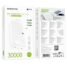 Купити Універсальна Мобільна Батарея Power Bank Borofone BJ57B Graceful 22.5W+PD20W with cable 30000 mAh