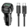 Купить Авто Зарядное Устройство Hoco Z58A 1USB/1USB-C QC/PD48W+Type-C to Type-C
