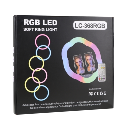 Купить Лампа RGB LC-368(Flower Type) 36 cm, 5