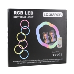 Купить Лампа RGB LC-368(Flower Type) 36 cm, 5