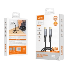 Купити Кабель USB LDNIO TC11c USB4.0/Thunderbolt 4/40Gbps/240W/8K@60Hz Type-C to Type-C