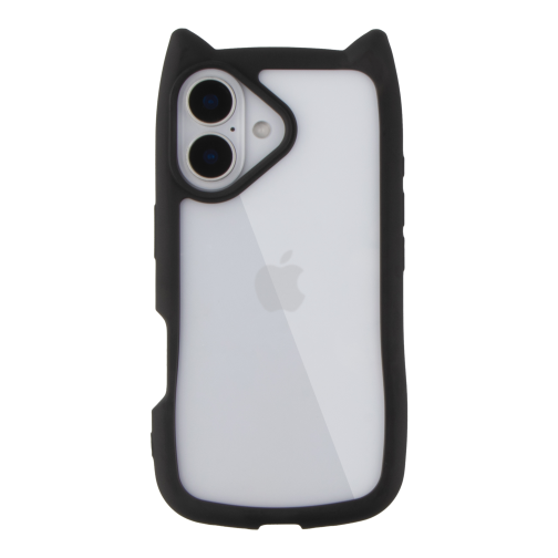 Чохол TPU+PC Cat Ears Case для iPhone 16 превью 2
