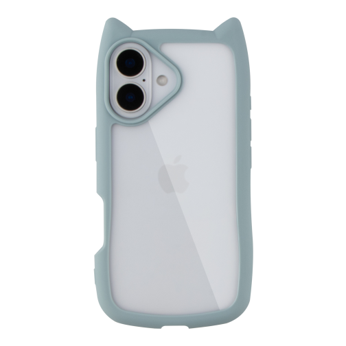 Чохол TPU+PC Cat Ears Case для iPhone 16 превью 3