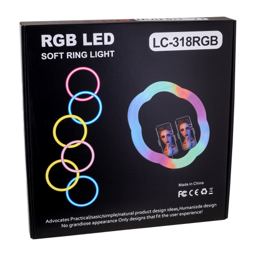 Лампа RGB LC-318(Flower Type) 33 cm превью 2