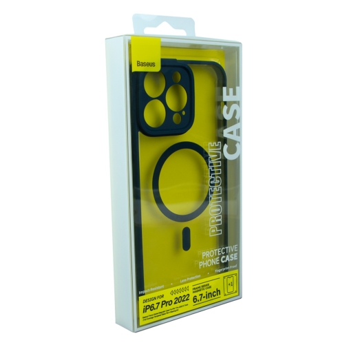 Купить Чехол Baseus Frame Series Magnetic Case+Glass 0.22mm  для iPhone 14 Pro Max ARJT030103, 2