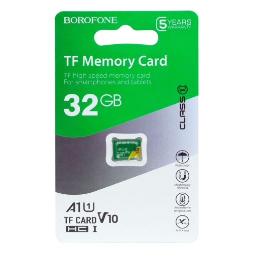 Купить Карта Памяти Borofone MicroSDHC 32gb 10 Class