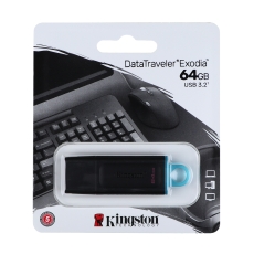 Купити USB флеш-накопичувач 3.2 Kingston DataTraveler Exodia 64GB Купити USB флеш-накопичувач 3.2 Kingston DataTraveler Exodia 64GB