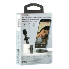 Купить Микрофон Петличный Беспроводной Remax K09 Type C