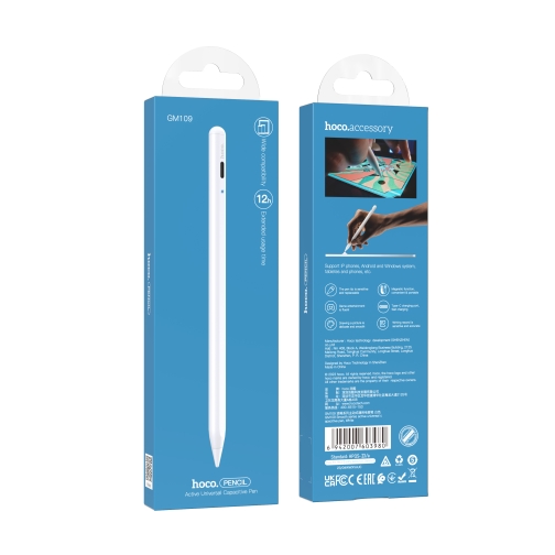 Купить Стилус Hoco GM109 Smooth Active Universal Capacitive Pen, 6