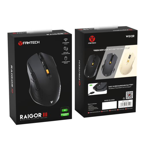 Бездротова Миша Ігрова FANTECH WG12R Raigor III превью 2