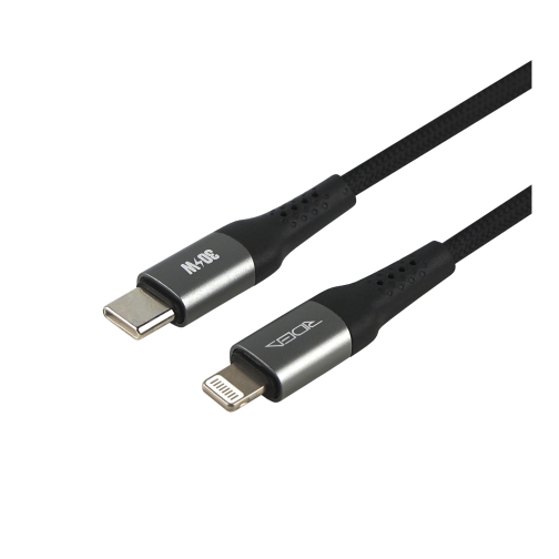 Купити Кабель USB Ridea RC-US42 UltraStrong Type-C to Lightning 30W 1.2m, 15