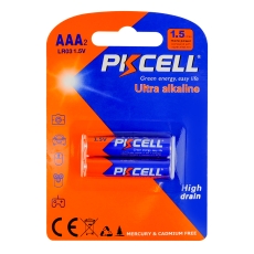 Купить Батарейка щелочная PKCELL 1.5V AAA/LR03, 2 штуки в блистере (PC/LR03-2B) Купить Батарейка щелочная PKCELL 1.5V AAA/LR03, 2 штуки в блистере (PC/LR03-2B)