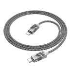 Купить USB Borofone BU42 Octavia 60W Type-C to Type-C 1.2m, 8