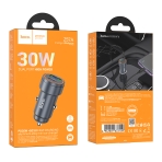 Купити Автомобільний Зарядний Пристрій Hoco Z57A 1USB/1USB-C PD30W/QC3.0, 2