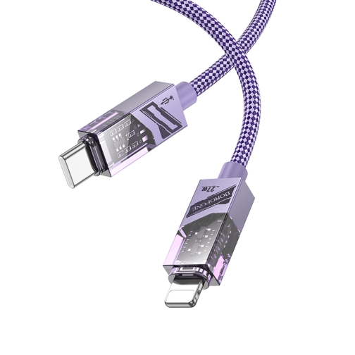 Купить USB Borofone BU42 Octavia PD27W Type-C to Lightning 1.2m, 7