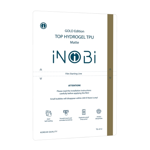 Купить Гидрогель плёнка для планшета iNobi GOLD TG-012 / 10 штук (матовая), 2