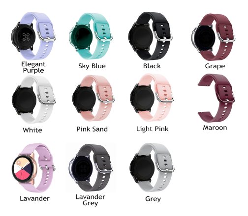 Ремінець Универс 20mm Silicone Original Design для Samsung/Amazfit/Huawei превью 14
