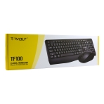 Купити Бездротова Клавіатура і Миша TWolf TF100, 2