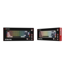 Купити Клавіатура Ігрова бездротова FANTECH ATOM PRO66 MK919 Red Switch Купити Клавіатура Ігрова бездротова FANTECH ATOM PRO66 MK919 Red Switch
