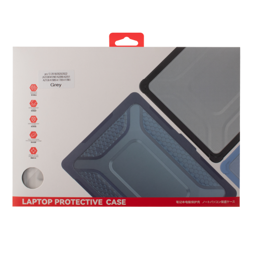 Накладка TPU+PC Hex Shield for MacBook Pro 13" 2018/2020/2022 （A2338/A2289/A2251/A1989) превью 2