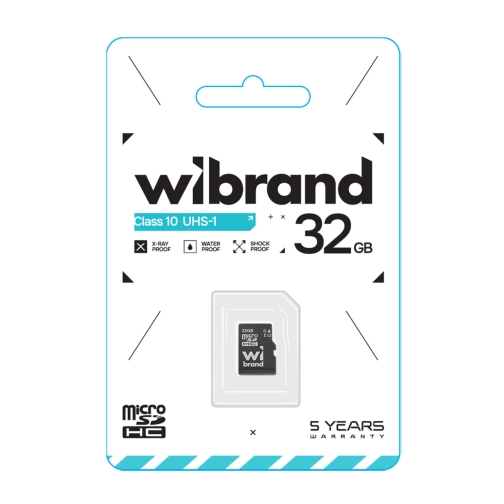 Купити Карта Пам'яті Wibrand MicroSDHC 32gb UHS-1 10 Class