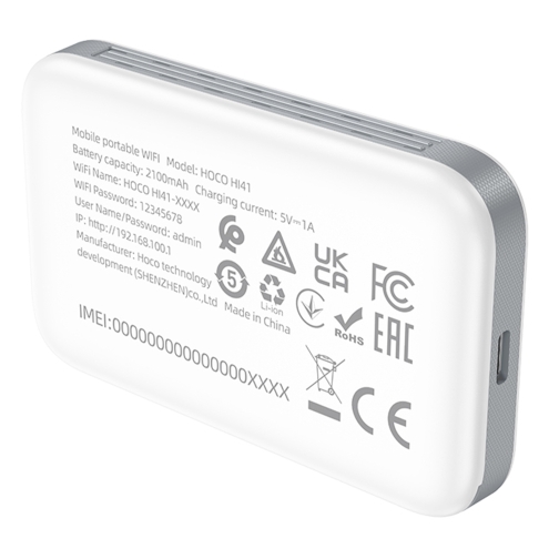 Купить Модем Hoco HI41  Portable Mobile WiFi Transmitter (free sim), 6
