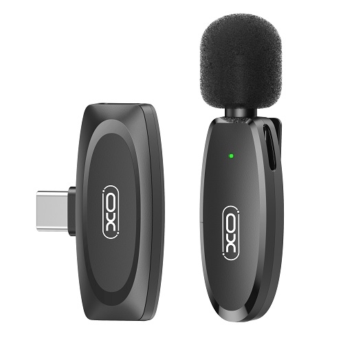 Купити Мікрофон Петличний Бездротовий  XO MKF08A Type-C М'ята упаковка
