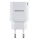 Купити Мережевий Зарядний Пристрій Borofone BA84A 1USB-C PD/QC 30W+Type-C to Type-C Бiлий