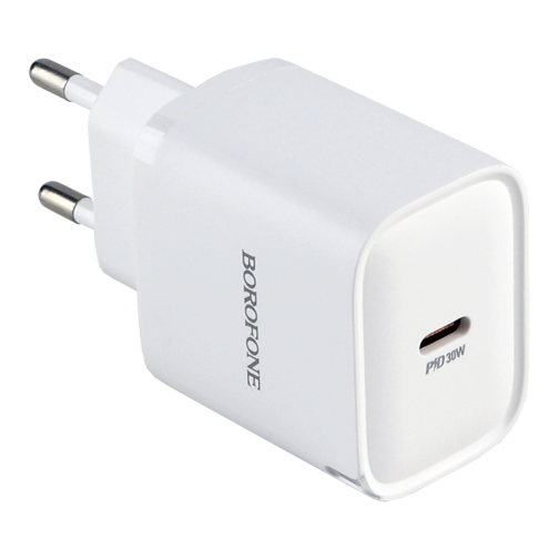 Мережевий Зарядний Пристрій Borofone BA84A 1USB-C PD/QC 30W превью 5