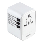 Купити Мережевий Перехідник LDNIO Z6 2USB-C/1USB 65W, 3
