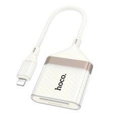 Купити Перехідник Hoco UA40 2-in-1 Card Reader Lightning